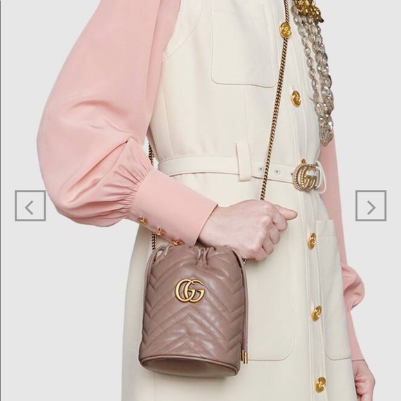 Gucci GG Marmont Mini Bucket Bag - Picture 6 of 8